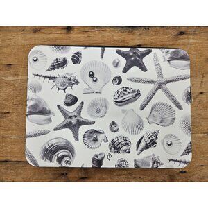 New Burga Shell Mosaic 13 inch Vegan Leather Laptop Sleeve